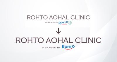 ROHTO AOHAL CLINIC THAY ĐỔI LOGO MỚI
