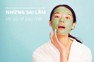 4 Sai lầm khi tẩy tế bào chết cho da mặt không phải ai cũng biết