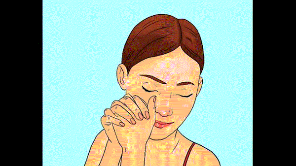 Massage mặt kiểu nhật với phần cổ