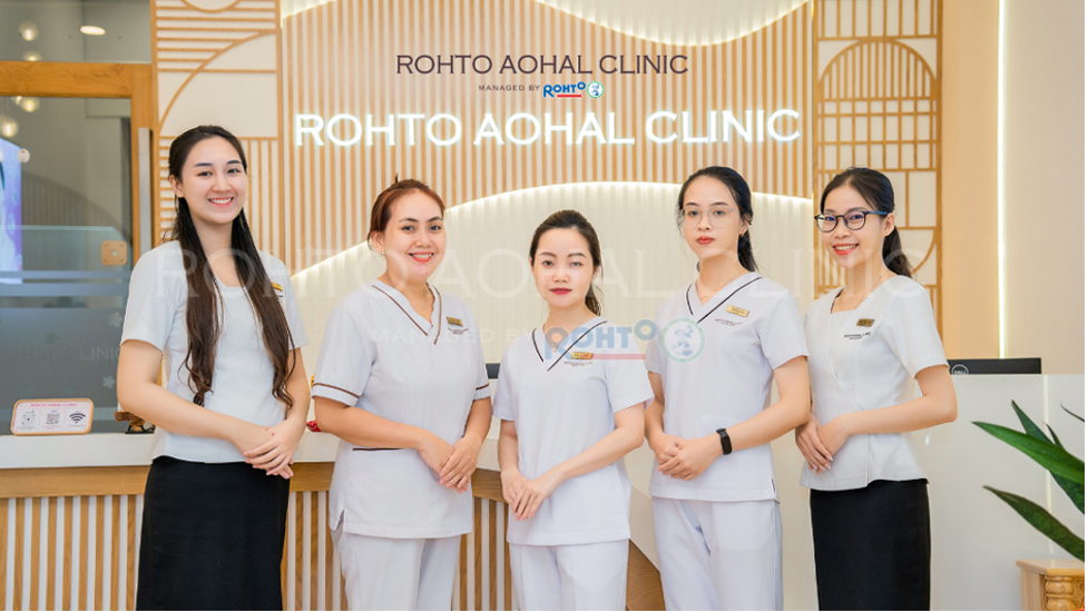 Rohto AOHAL Clinicでのクマ改善治療の流れ