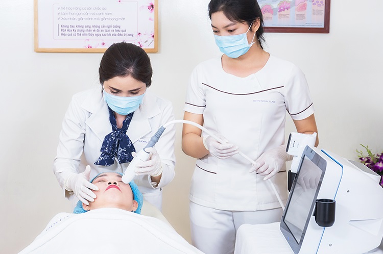 công nghệ HIFU để trẻ hóa da