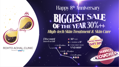 ROHTO AOHAL CLINIC MỪNG KỈ NIỆM 8 NĂM THÀNH LẬP