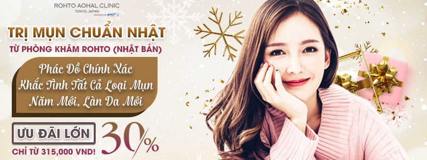 TRỊ MỤN CHUẨN NHẬT BẢN