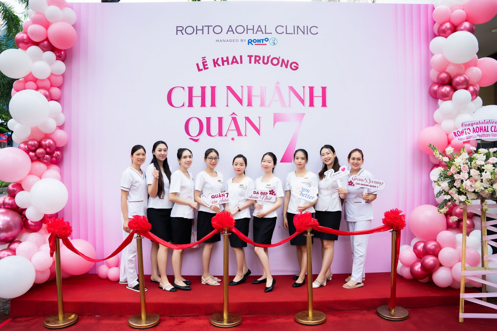 ROHTO AOHAL CLINIC CHÍNH THỨC KHAI TRƯƠNG CHI NHÁNH MỚI QUẬN 7 (TP. HCM)